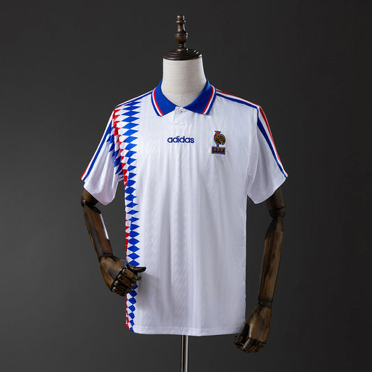 France Jersey 1994 Retro Away Football Kit