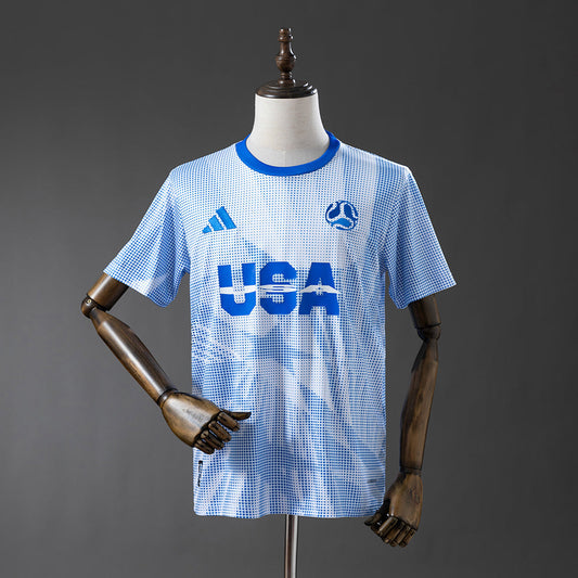 Mexico Jersey 2026 Blue White Special Football Kit