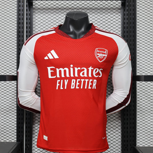 Player Version Arsenal Home Jersey 2026-2027 Long Sleeves Football Kit Soccer Shirt
