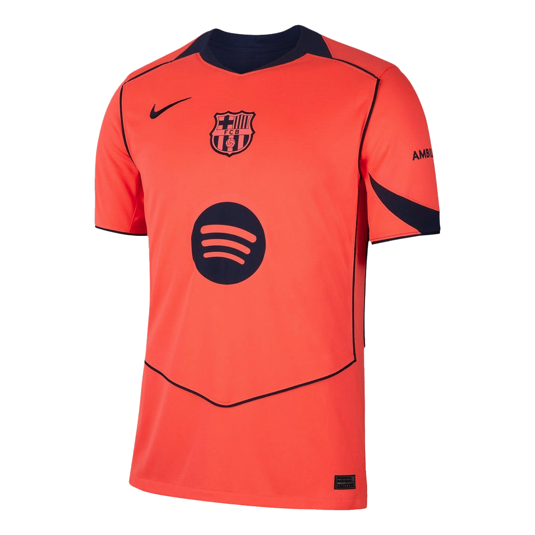 LAMINE YAMAL #10 Mens Barcelona Third Jersey 2025/26 - UCL