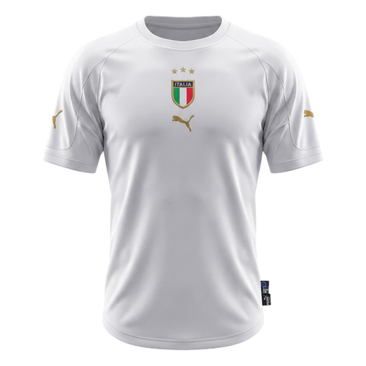 Retro 2004 Mens Italy Away Jersey