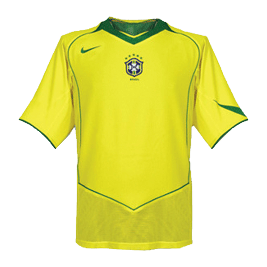 Retro 2004 Mens Brazil Home Jersey