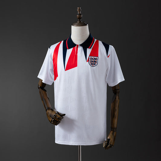 England  Jersey 1992 Home Retro Football Kit