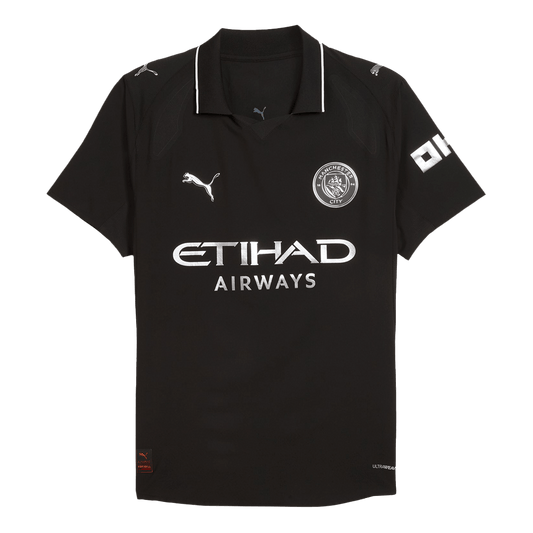 Mens Manchester City Away Jersey 2025/26 - Player Version (Slim Fit)