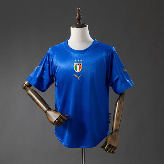 Italy Jersey 2004 Home Retro Football Kit