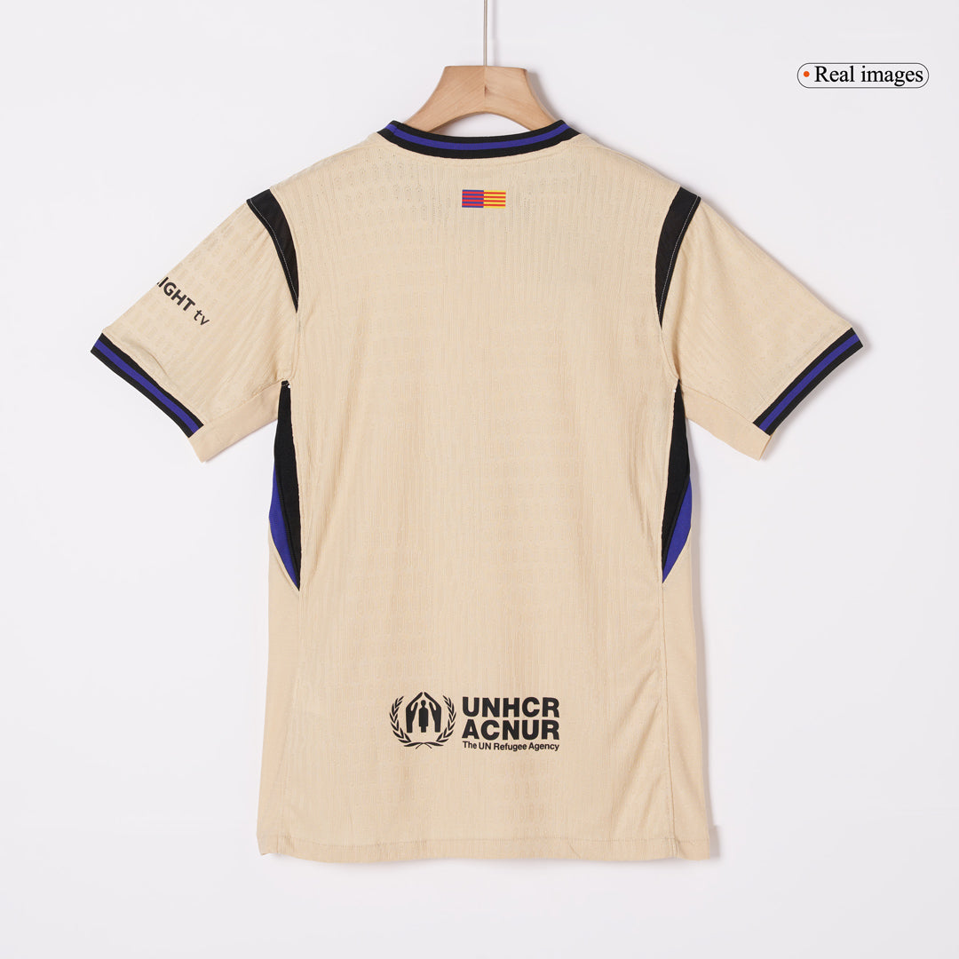 RAPHINHA #11 Mens Barcelona Away Jersey 2025/26 UCL - Player Version (Slim Fit)