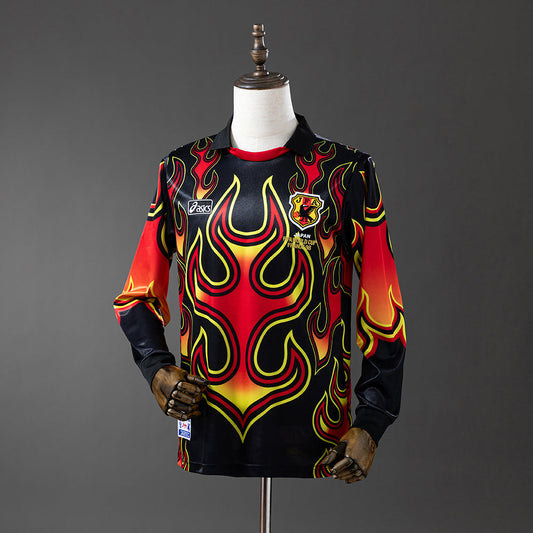 Japan Jersey 1998 Goalkeeper Retro Kit Long Sleeves