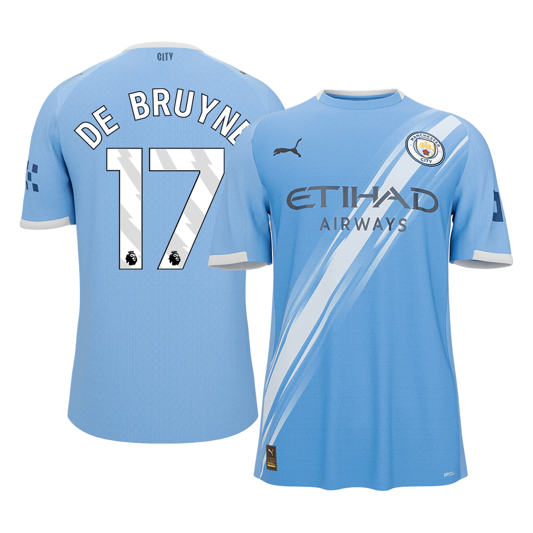 DE BRUYNE #17 Mens Manchester City Home Jersey 2025/26 [PREMIUM]