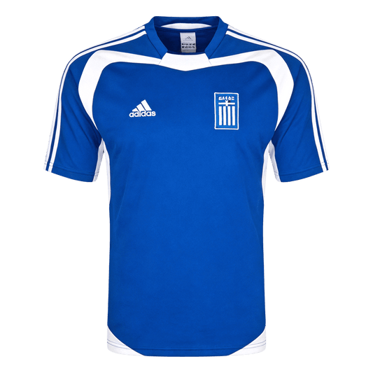 Retro 2004 Mens Greece Home Jersey