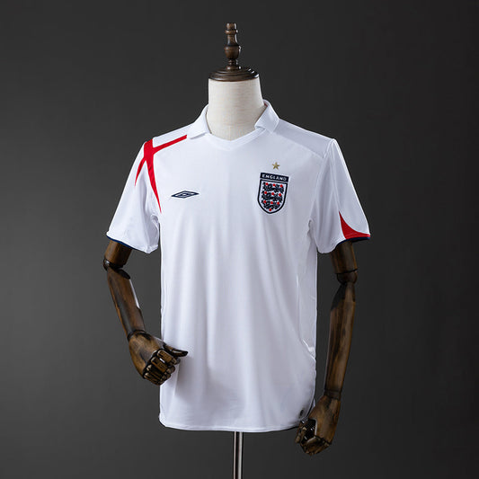England Jersey 2006 Retro Home Football Kit