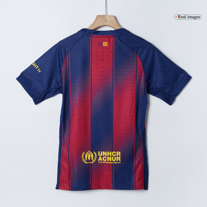 F.DE JONG #21 Mens Barcelona Home Jersey 2025/26 - Player Version (Slim Fit)
