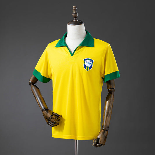 Brazil Jersey 1958 Home Retro Kit