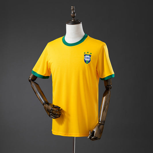 Brazil Jersey 1971 Home Retro Kit