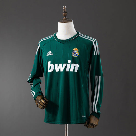 Real Madrid Jersey 2012-13 Third Retro Kit Long Sleeves