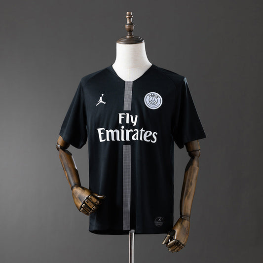 PSG Jersey 2018-19 Black Retro Football Kit
