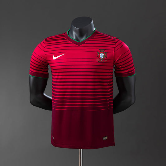 Portugal Jersey 2014 Home Retro Football Kit Player Version