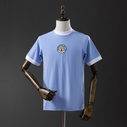 Manchester City Jersey 1971-72 Home Retro Football Kit