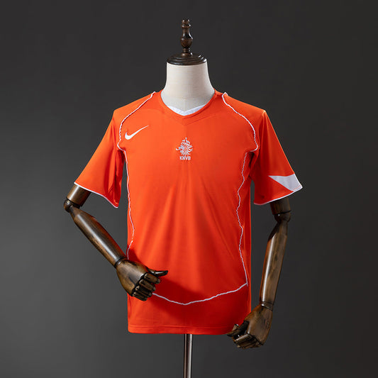 Netherlands Jersey 2004 Home Retro Football Kit