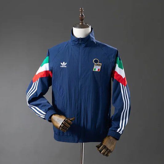 Italy Windbreaker 2025/26 Royal Blue Football Kit