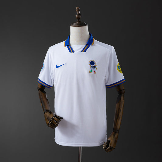 Italy Jersey 1996 Away Retro Football Kit
