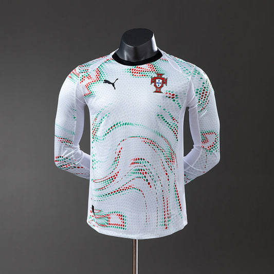Portugal Jersey 2025/26 Away Football Kit Long Sleeves Player Version