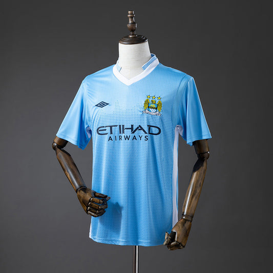 Manchester City Jersey 2011/12 Home Retro Football Kit