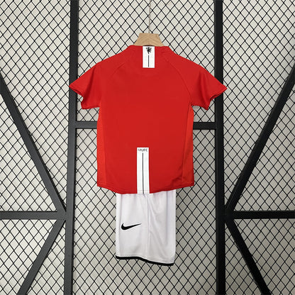 Retro Kids Manchester United Home Jersey 07/08