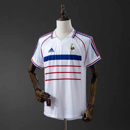 France Jersey 1998 Away Retro Football Kit