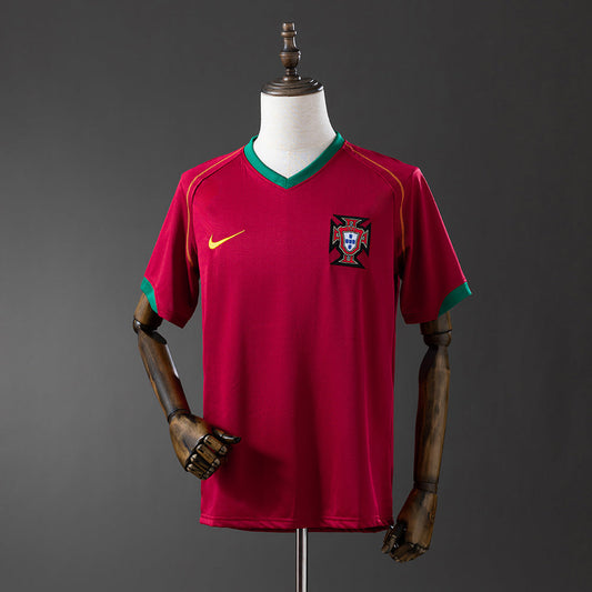 Portugal Jersey 2006 Home Retro Football Kit