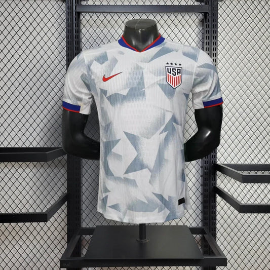 Player Version USA Jersey 2025 Home Football Kit Soccer Jersey