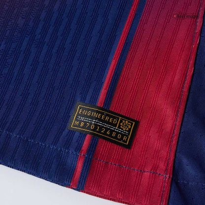 F.DE JONG #21 Mens Barcelona Home Jersey 2025/26 - Player Version (Slim Fit)