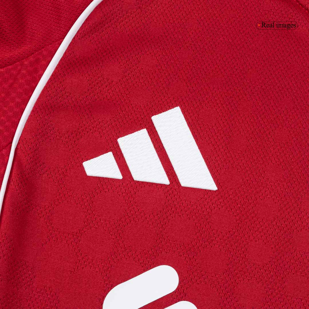 VIRGIL #4 Mens Liverpool Home Jersey 2025/26 - Player Version (Slim Fit)