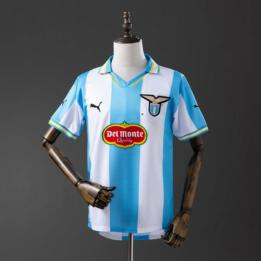 Lazio Jersey 1999-00 Home Retro Football Kit