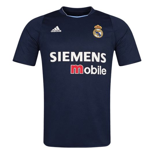 Retro 2003/04 Mens Real Madrid Away Jersey