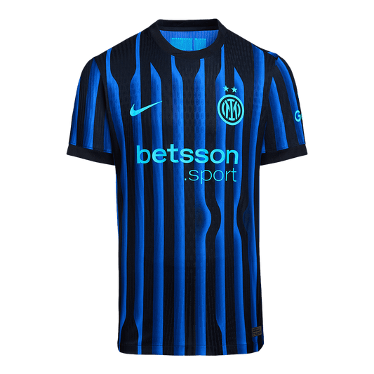 Mens Inter Milan Home Jersey 2025/26 - Player Version (Slim Fit)