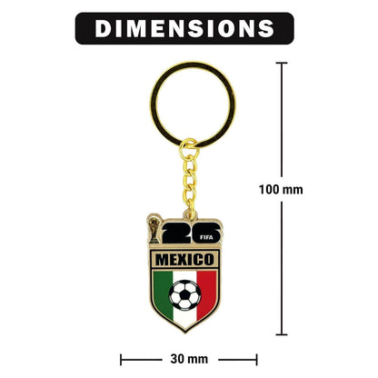 Logo Brands 2026 FIFA World Cup Mexico Flag Keychain