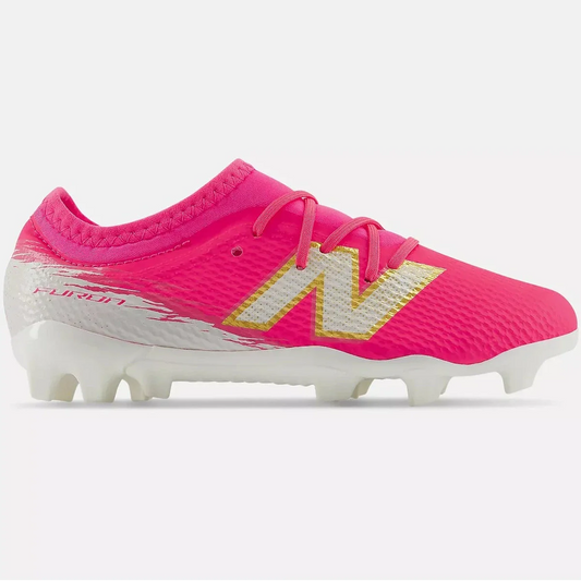 New Balance Junior Furon Team V8 Wide Firm Ground Soccer Cleats - Pure Ambition Pack (SP26)