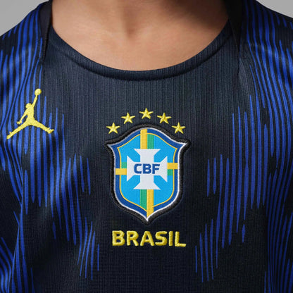 Nike 2026 Brazil Little Kids' Stadium Away Kit