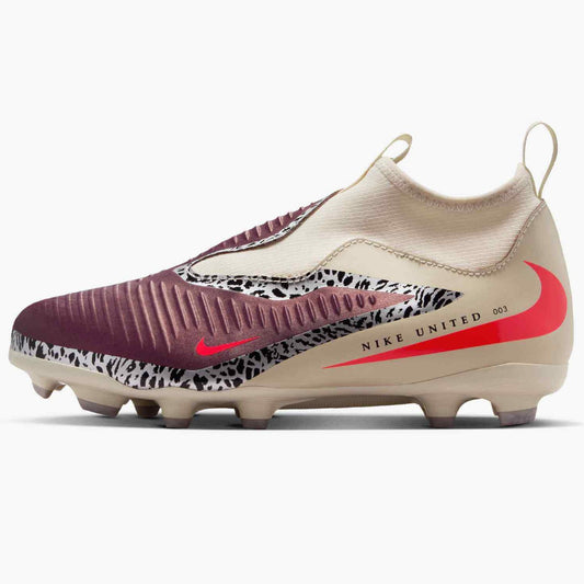 Nike Junior Phantom 6 High Academy NU3 Firm/Multi Ground Soccer Cleats - United NU3 Pack (SU26)
