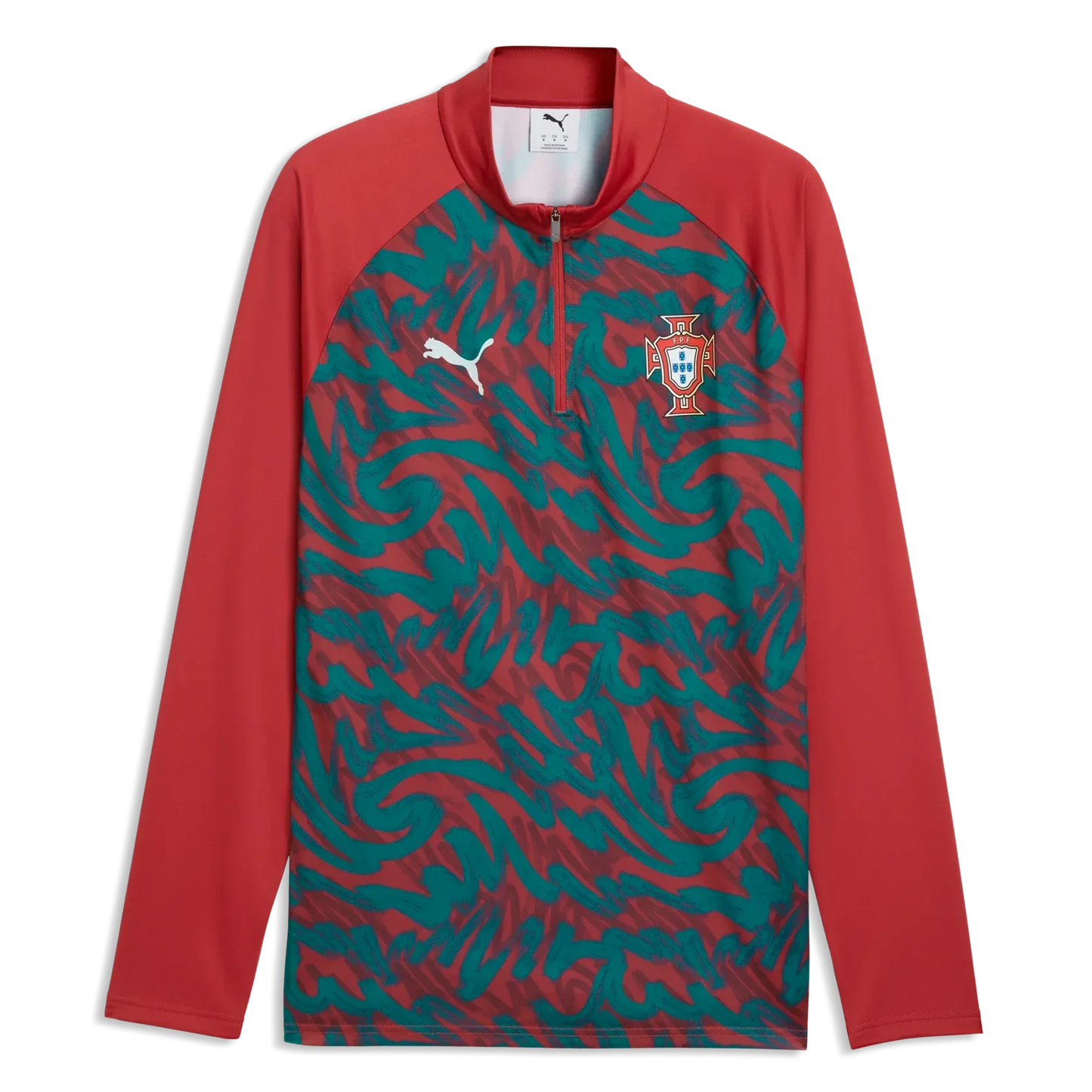 Puma 2026 Portugal Men's 1/4 Zip Pre-Match Top
