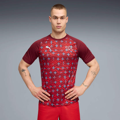 Puma 2026 Switzerland Men's Pre-Match Soccer Jersey