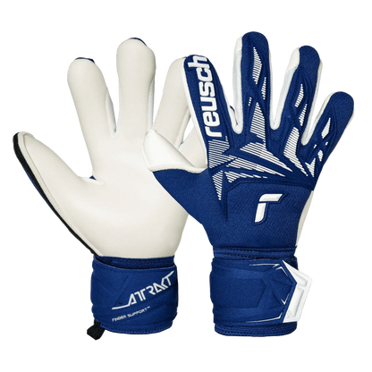 Reusch Junior Attrakt Freegel Gold X Finger Support Goalkeeper Gloves