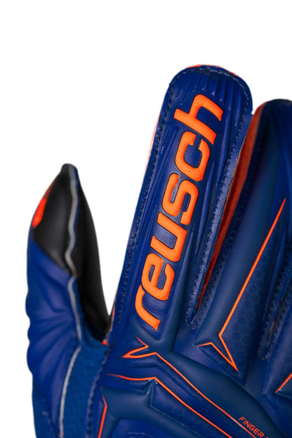Reusch Junior Attrakt Infinity Finger Support Goalkeeper Gloves