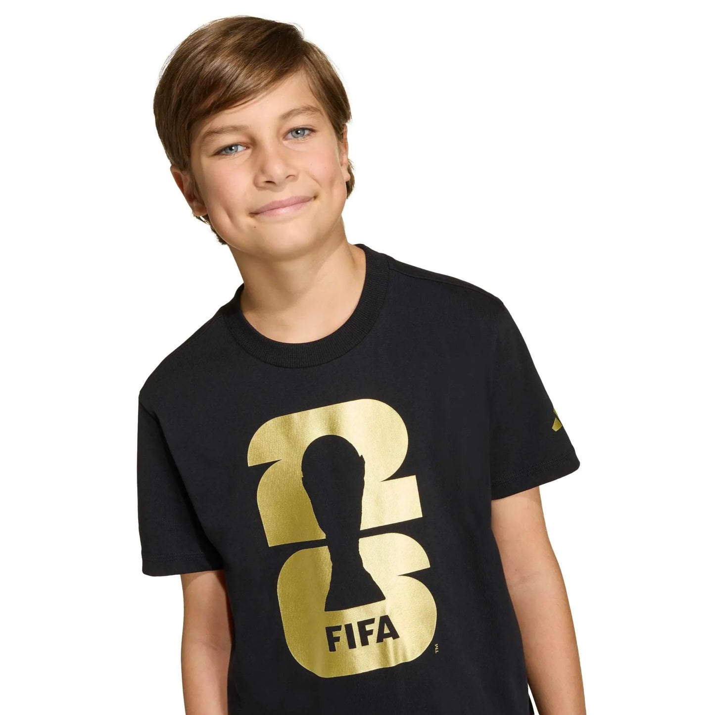 adidas 2026 World Cup Youth Official Emblem Tee