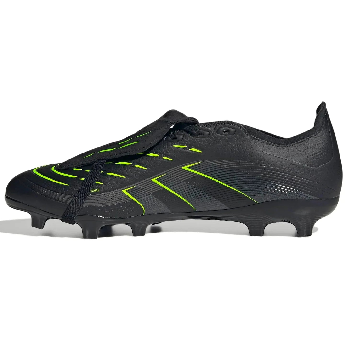 adidas Predator League Fold-Over Tongue Firm/Multi Ground Soccer Cleats - Electric Stealth Pack (FA25)