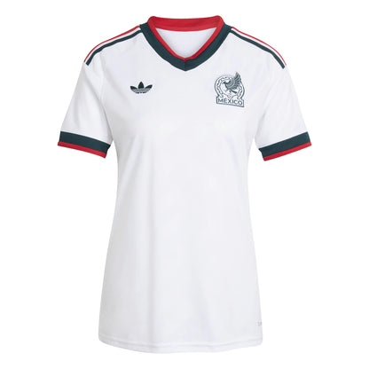 adidas 2026 Mexico Women's Stadium Away Soccer Jersey