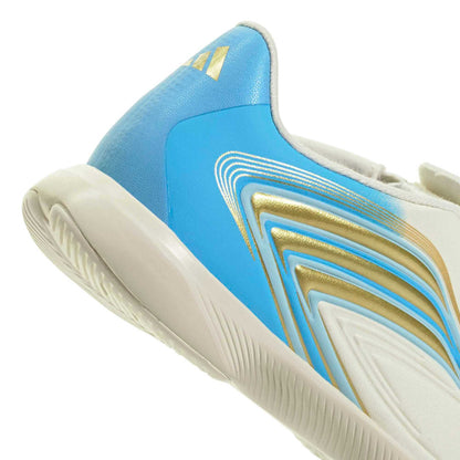 adidas Junior F50 Messi League Laceless Indoor Soccer Shoes - El Ultimo Tango Pack (SP26)
