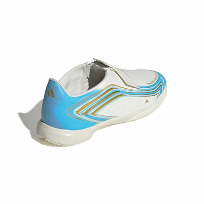 adidas Junior F50 Messi League Laceless Indoor Soccer Shoes - El Ultimo Tango Pack (SP26)
