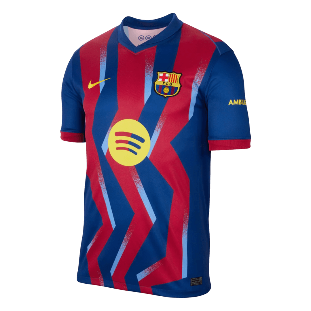 LEWANDOWSKI #9 Mens Barcelona Fourth Jersey 2025/26