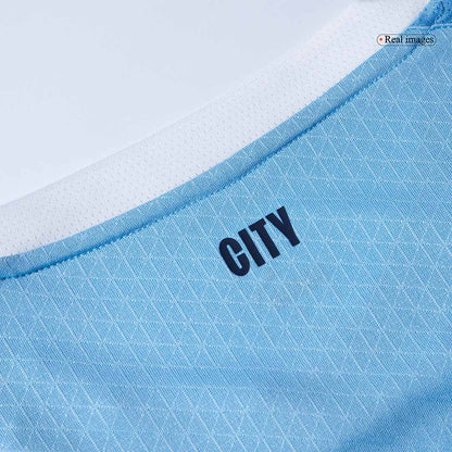 Mens Manchester City Home Jersey 2025/26 - Player Version (Slim Fit)